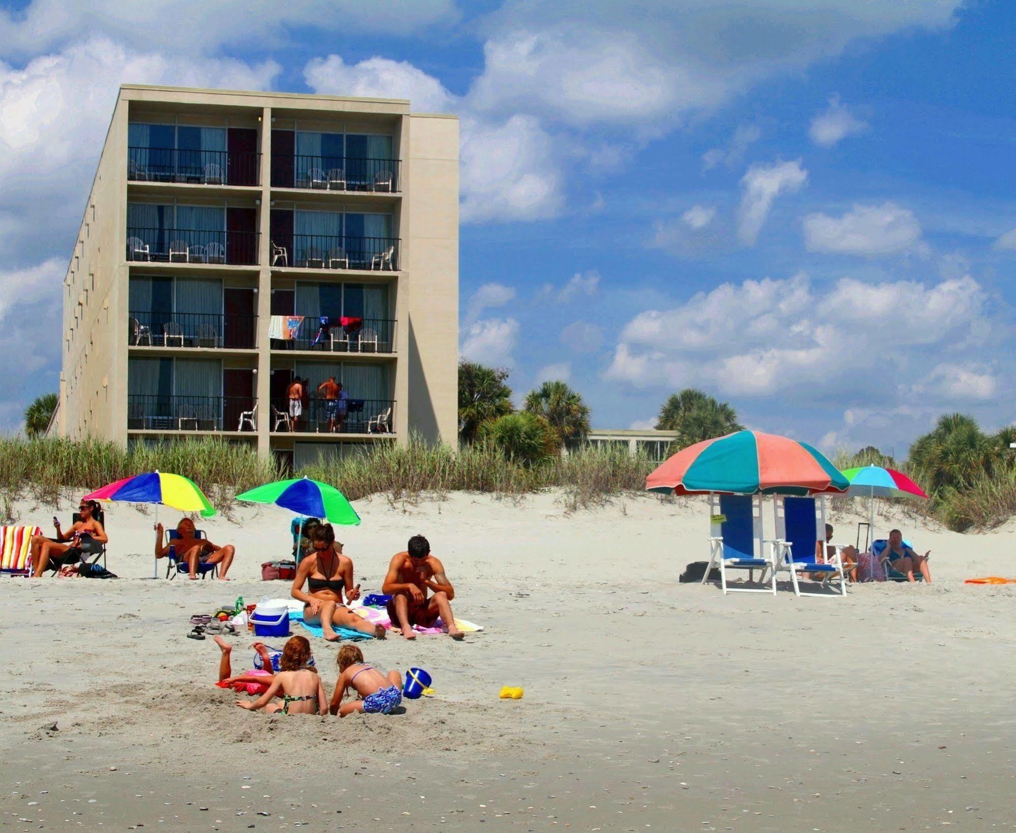 Oceanfront Viking Motel Myrtle Beach Eksteriør billede